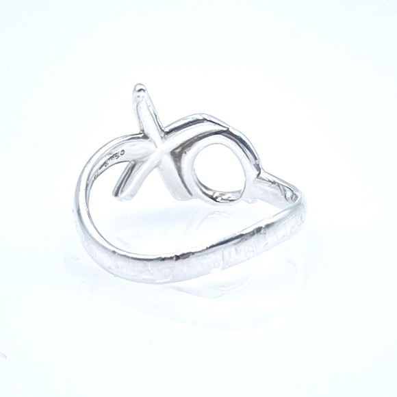 Tiffany & Co. Retired Graffiti Love & Kisses Ring - Picture 6 of 8